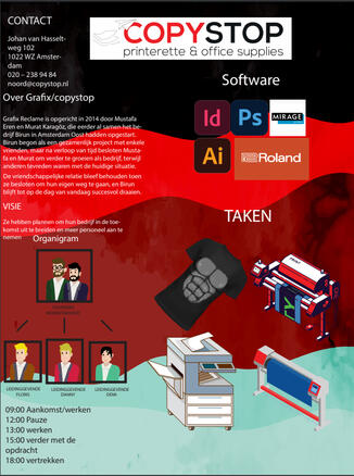 Infoghraphic Stage Jaar 3