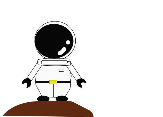 Project:Postcard Astronaut Jaar 1